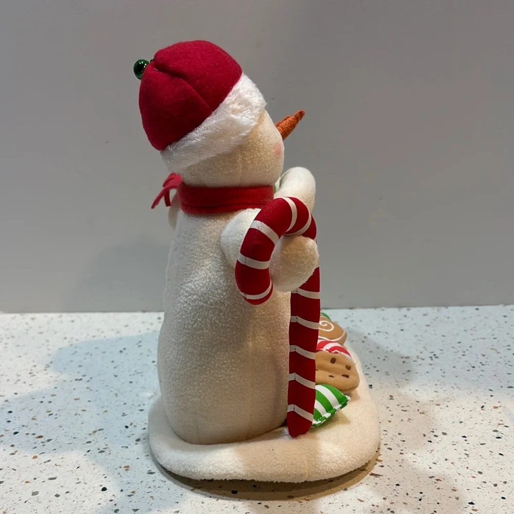 Hallmark‎ Jingle Pals Snowman Holiday Decor Cookie Animation Musical Plush